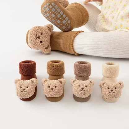 Chaussettes bébé ours